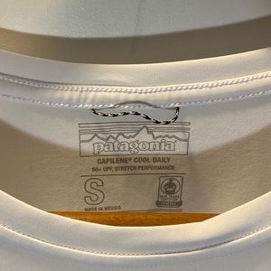 Patagonia Capilene Cool Daily 1/2 Sleeve White